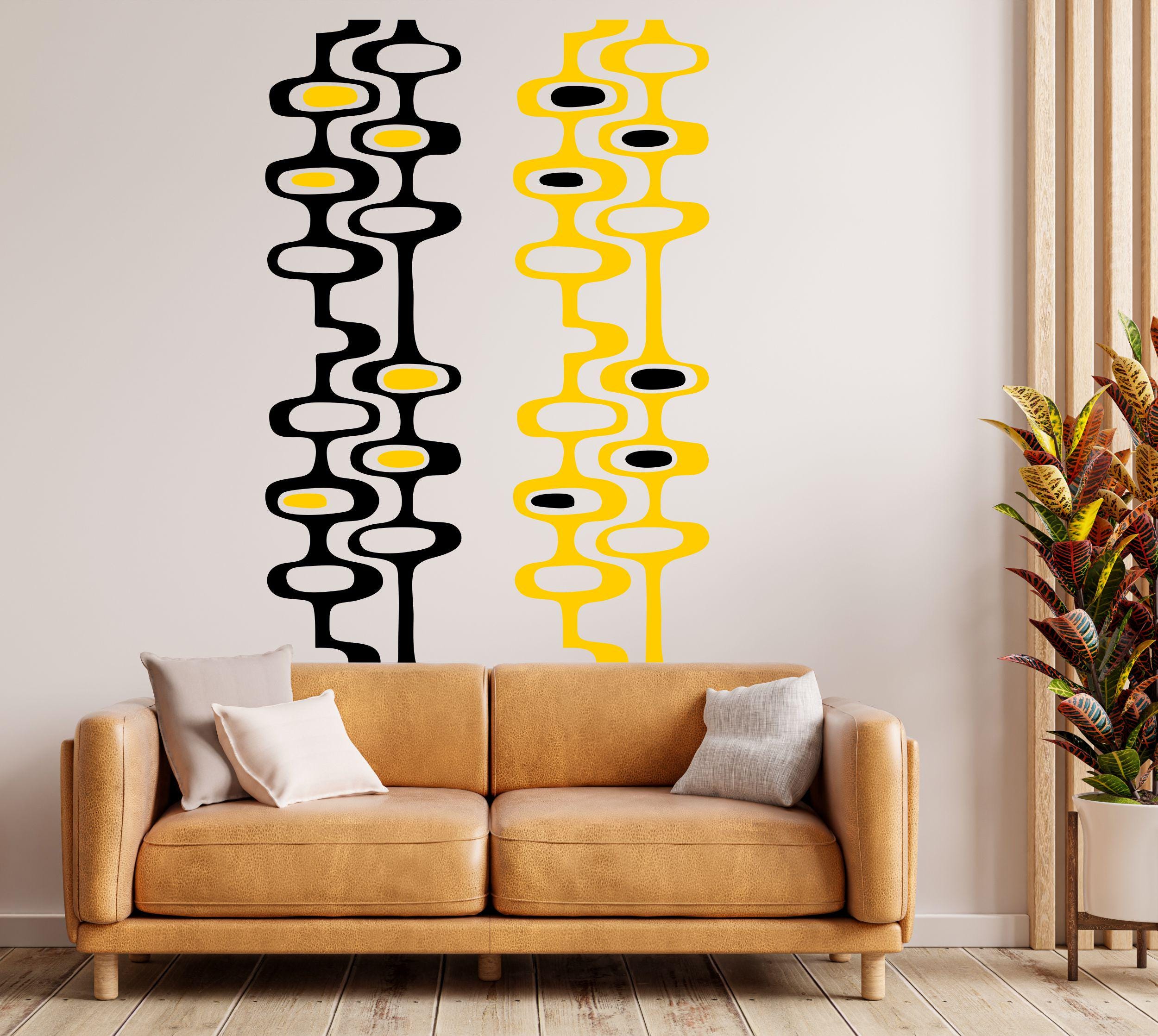 Simple Decal Patterns Abstract Patterns, Retro Decal, - Etsy