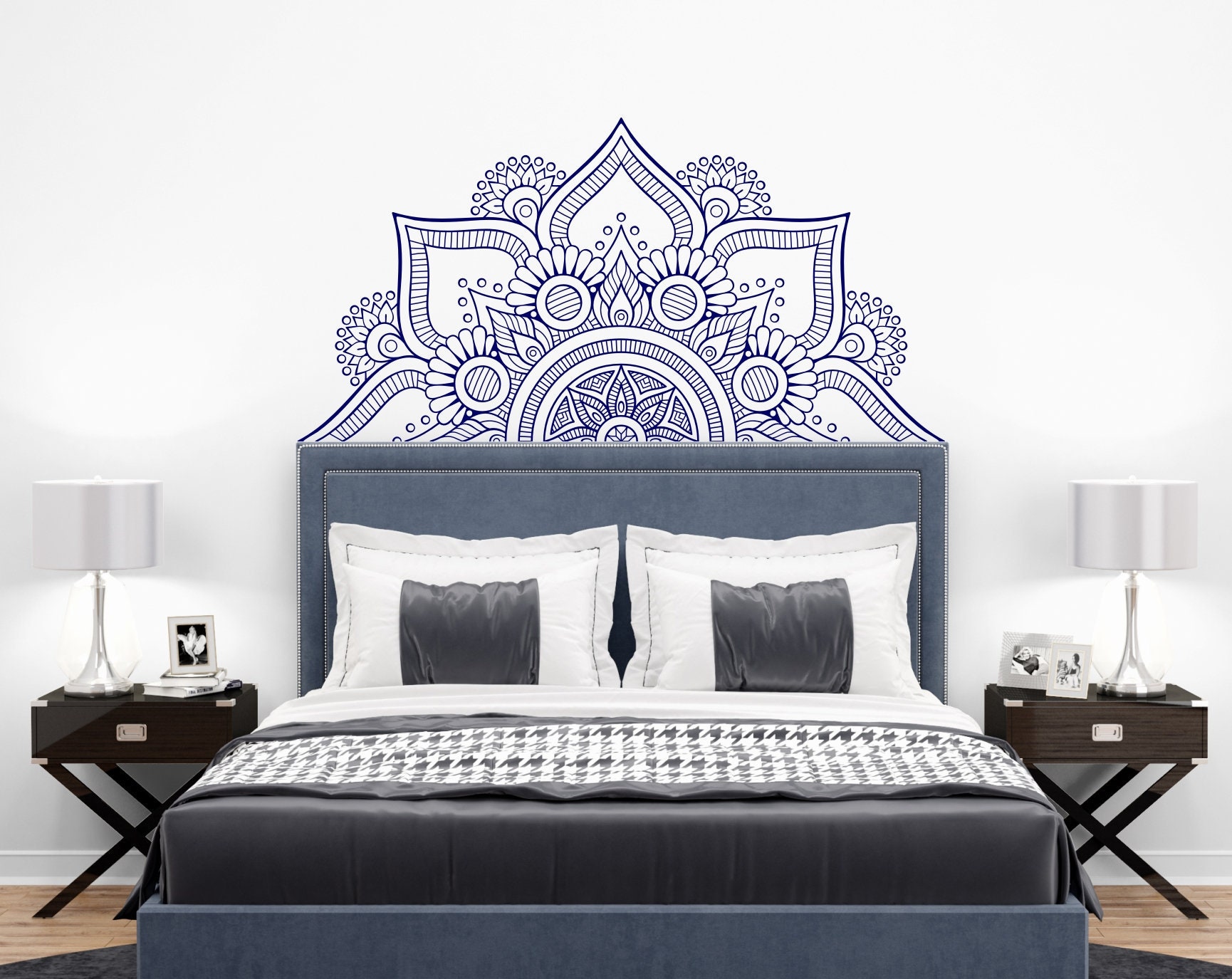 Mandala Wall Decor Bedroom Wall Decor Home Décor Wall Decal Etsy UK