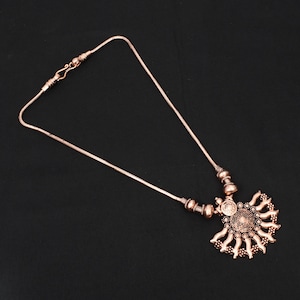 Solid Copper Chain Necklace: Women&#39;s Copper Jewelry