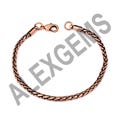 Pure Copper Wheat Chain Anklet or Bracelet: Solid Copper Jewelry for her/him product logo