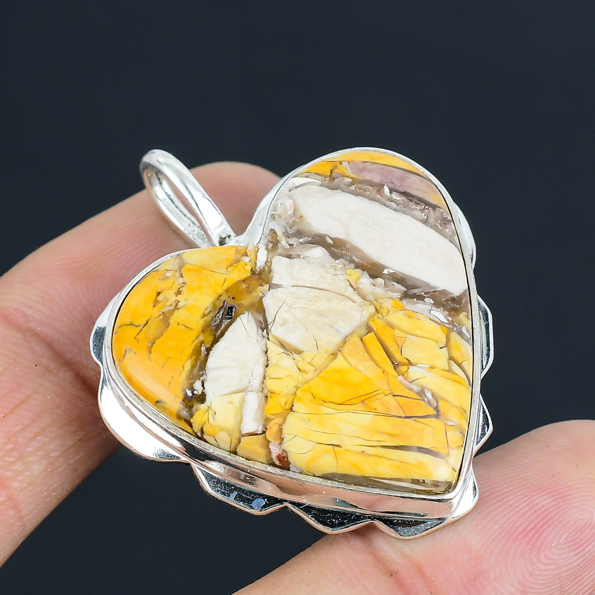 Bumblebee Jasper Pendants - Etsy