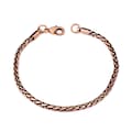 Pure Copper Wheat Chain Anklet/Bracelet | 100 % Pure Copper Chain Anklet/Bracelet Jewelry | Solid Copper Jewelry Gift for Her/him
