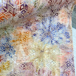 Boho Square Biz Cork Printed Leather - Cowhide Backed Cork Sheets