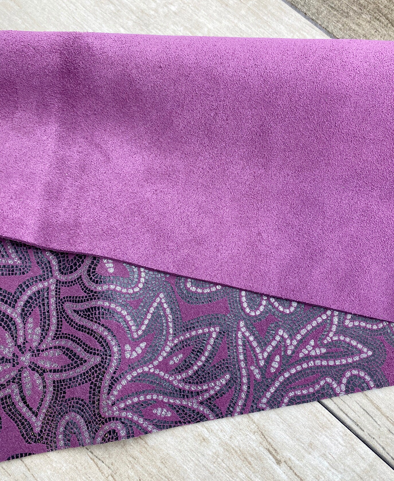 Mosaic Sashae Floral Printed Leather Sheets for Earrings DIY Etsy