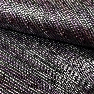 CLEARANCE - Embossed Leather -  Pink Multi 8&quot;x10&quot; Genuine Leather Sheet - 1.1/1.3MM