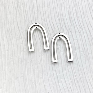 Earring Findings - Arch  - DIY Earring Component - Qty. 4
