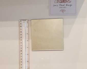 Square Accent Mirror | Centerpiece