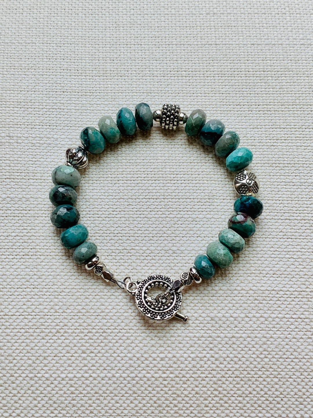 CHRYSOCOLLA BEADS BRACELET – THE SHOP YOHJI YAMAMOTO