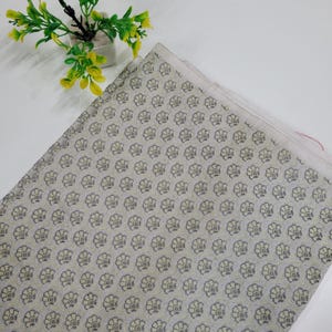 Green Silk Brocade Fabric, Floral Paisley Jacquard, Banarasi Material Gray