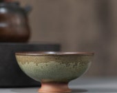 100ml Jingdezhen porcelain puerh tea cup-Chinese gongfu teawares