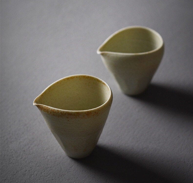 180ml Handmade Zhiye Glaze 志野釉 Thin Fair Cup/gongdaobei - Etsy 180ml Handmade Zhiye Glaze 志野釉 Thin Fair Cup/gongdaobei - Etsy
