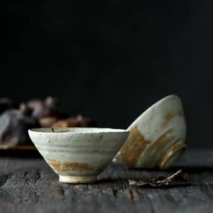 Taza de té Puerh de cerámica hecha a mano de 80 ml, taza de té con tierra de maquillaje