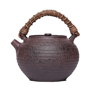 700ml Handmade Pottery Clay Kettle-Electronic Stove&Charcoal Stove Kettle