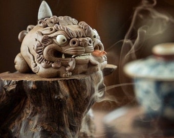 Cloud Swallowing Beast Backflow Incense Insert