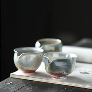 140ml Jingdezhen Handmade Kiln Transmutation Glaze Gongdaobei-Chinese Gongfu Teawares