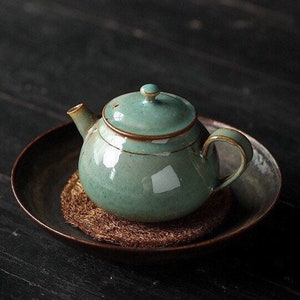 150ml Jingdezhen Handmade Hat Design Teapot,Mini Teapot image 3