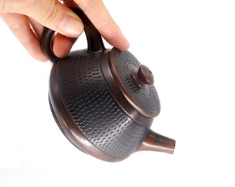 200ml /150ml Yunnan Handmade Jian Shui Zi Tao Teapot,Chinese handmade teawares