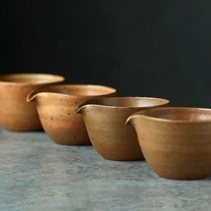 180ml Handmade Pottery Fair Cup/Gongdaobei