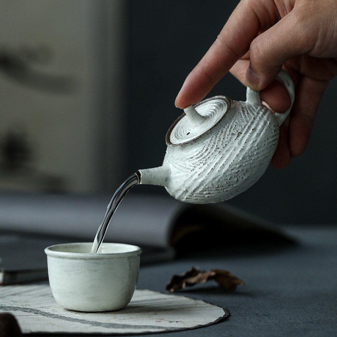 120ml Handmade Pottery Teapot, Makeup Soil Pottery Teapot - Etsy