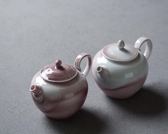 150ml Jingdezhen Handmade Pink Porcelain Teapot-Chinese Gongfu Teawares