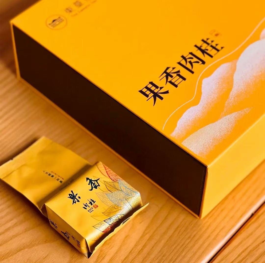 2021 Wu Yi Rock Tea Fruity Rou Gui果香肉桂, Oolong Tea, 8G/Packet