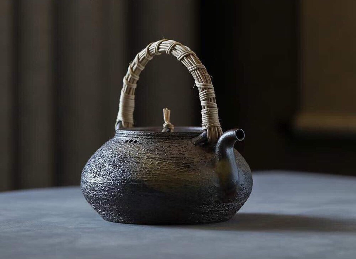 800ml Wood Fired Handmade Clay Kettleelectronic Stove Burner Etsy UK