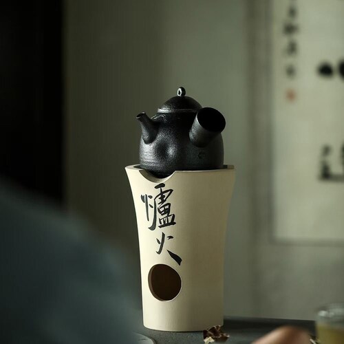 400ml handmade Pottery Clay Side -handle kettle-electronic shops stove&charcoal stove kettle,teapot vintage,gift ideas,Chinese teapot