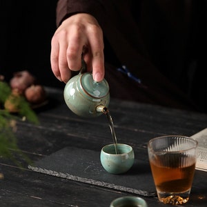 150ml Jingdezhen Handmade Hat Design Teapot,Mini Teapot image 7