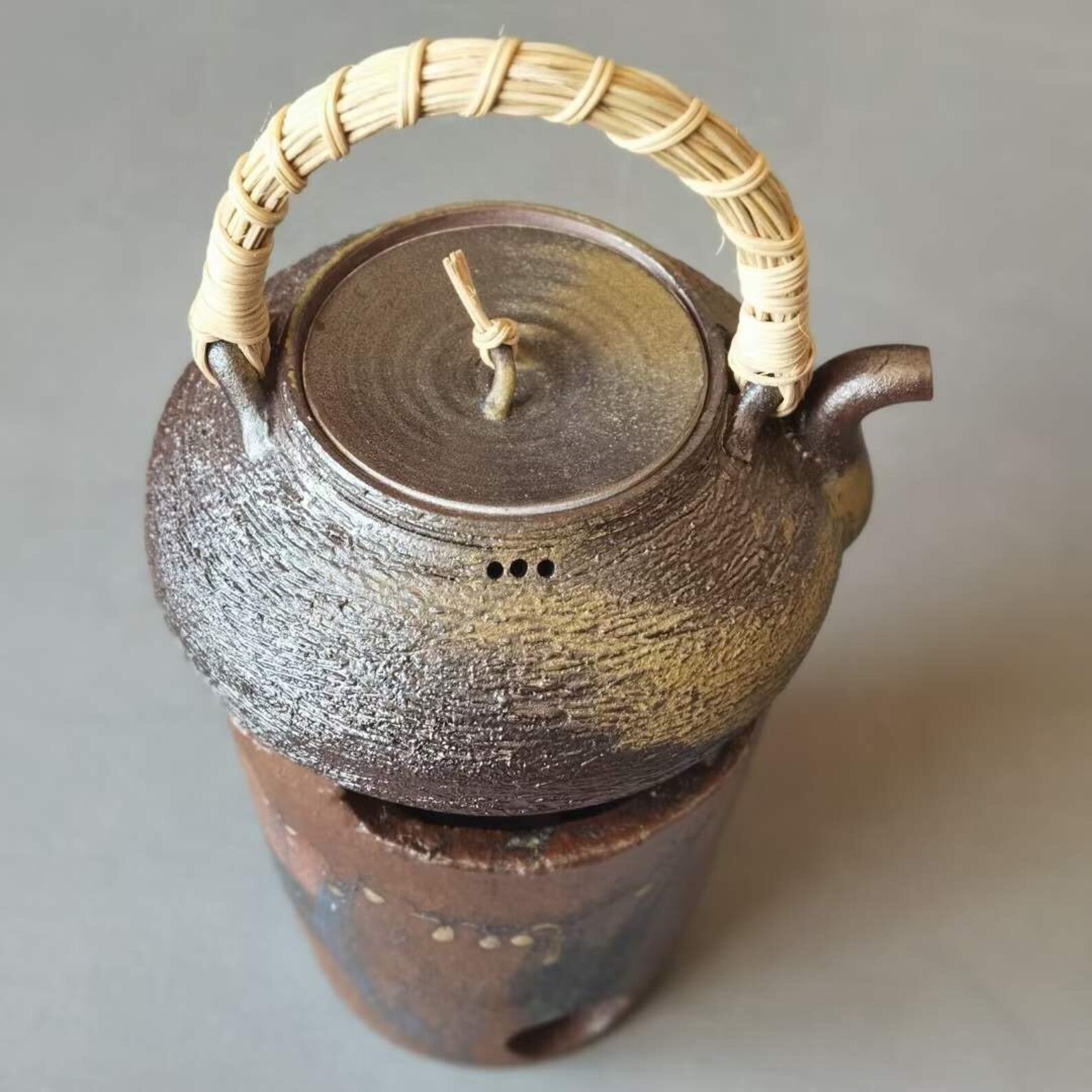 800ml Wood Fired Handmade Clay Kettleelectronic Stove Burner Etsy UK