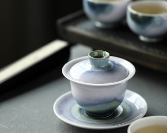 140ml Handgefertigtes Jingdezhen Porzellan Gaiwan