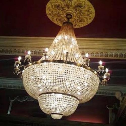 シャンデリア （1890年） ドロップパーツ ムラーノ アンティーク