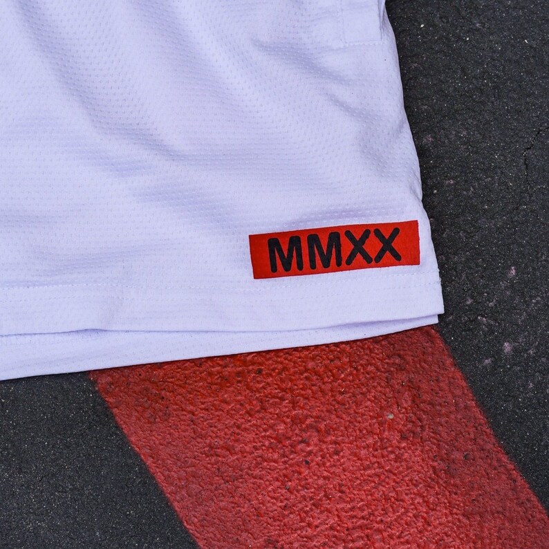 Muay Thai Shorts Mid Thigh Cut White | Etsy