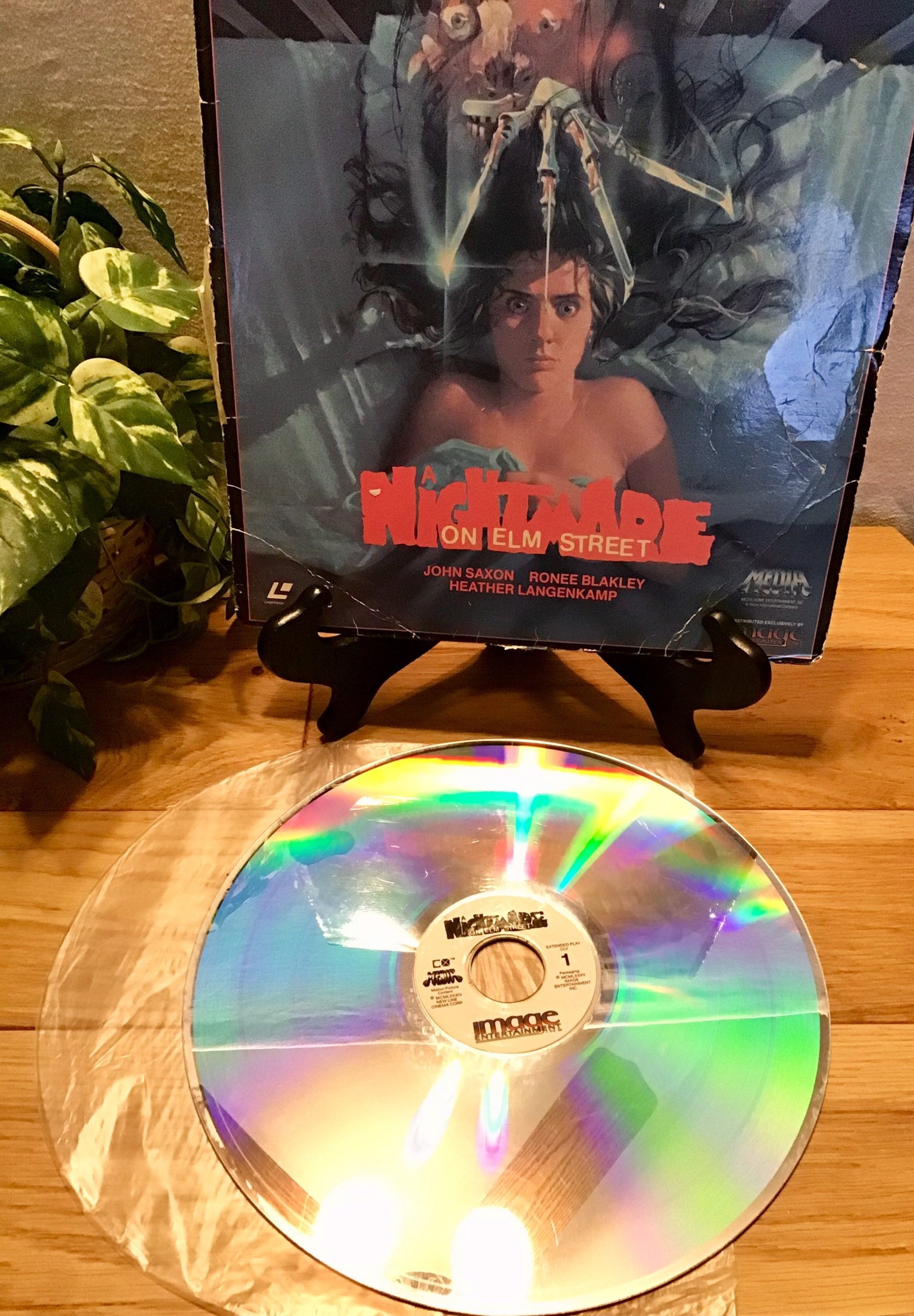 1984 Nightmare on Elm Street Laserdisc Horror Movie Etsy