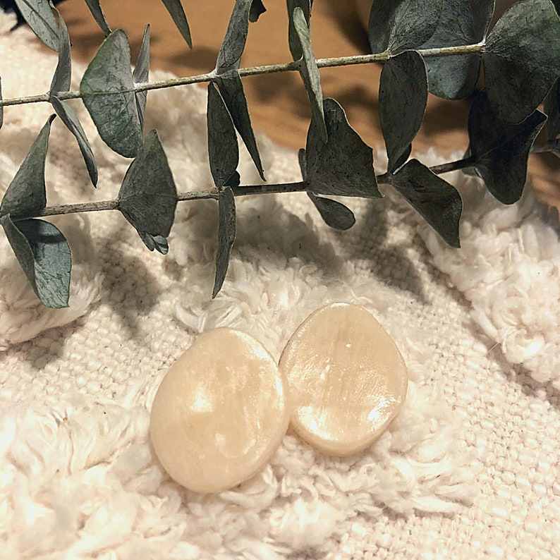 Polymer Clay Statement Earrings Class Act Stud Handmade
