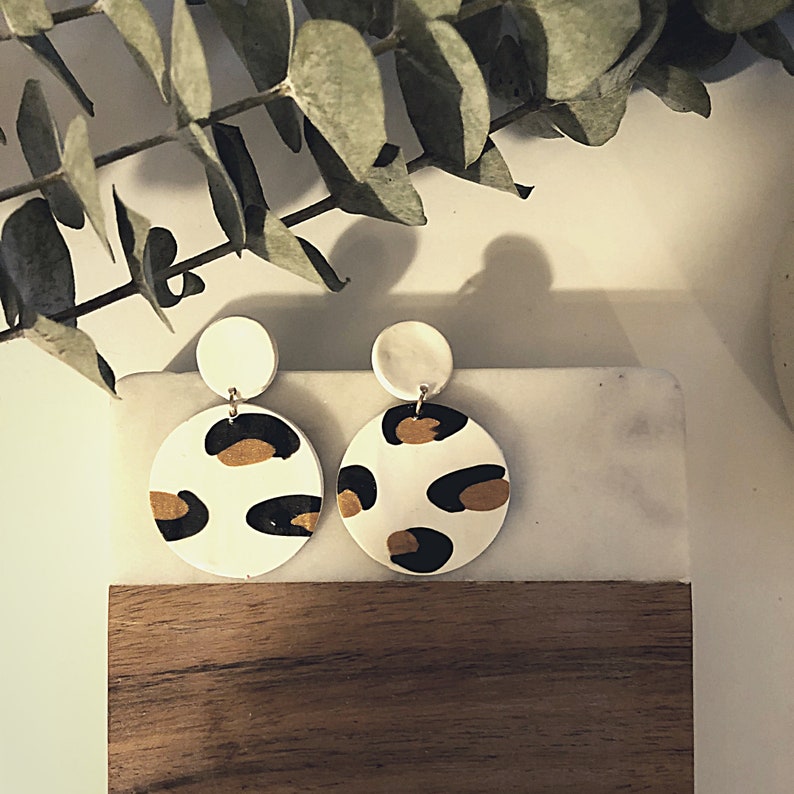 Clay Statement Earrings