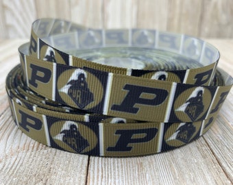 16mm Celebrate Happy 80th Birthday Satin Print Ribbon Gold /& Grey per ...