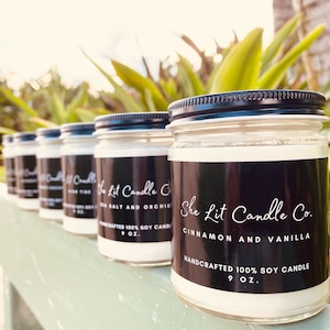 Handmade Soy Candles and Wax Melts