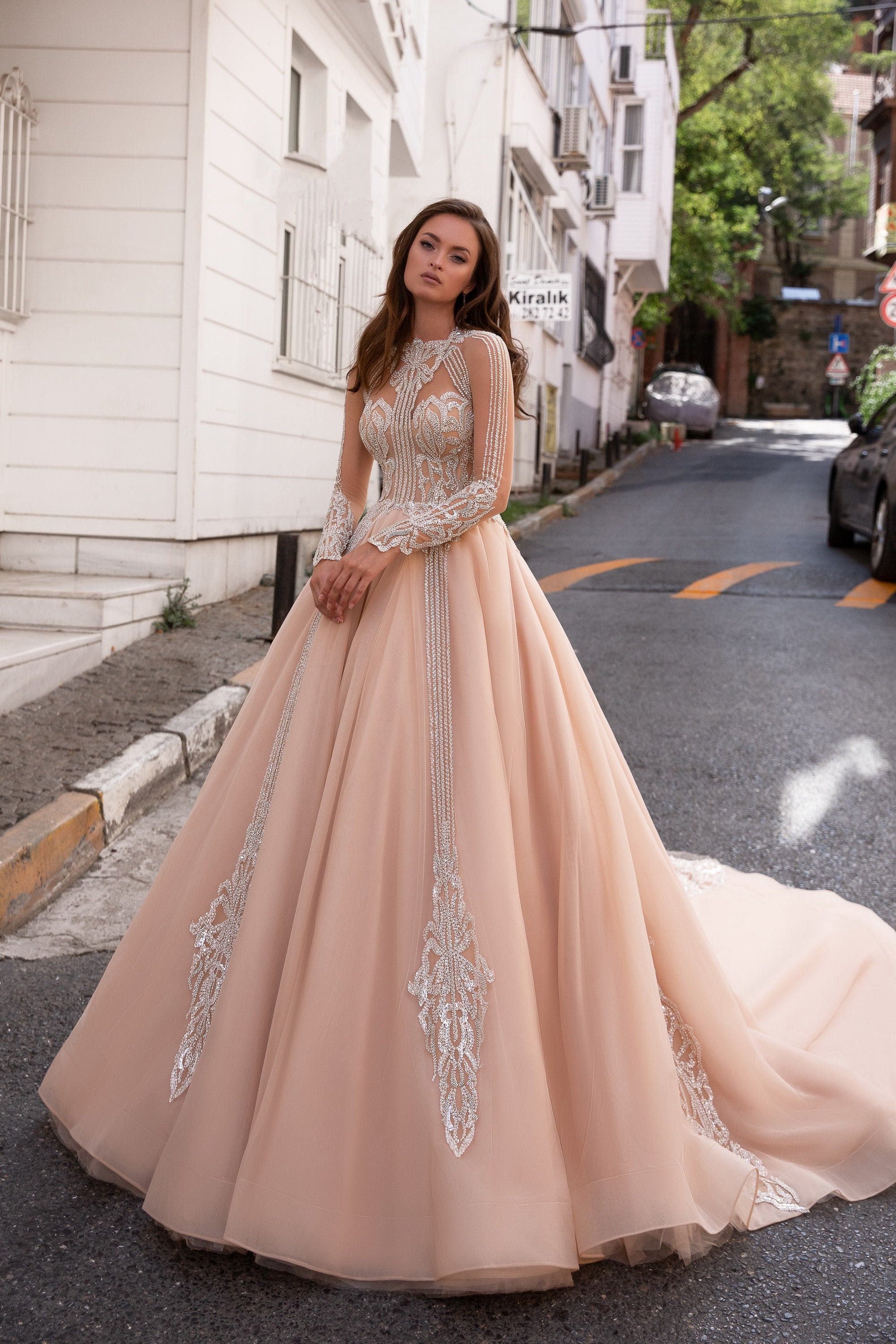 color wedding dresses