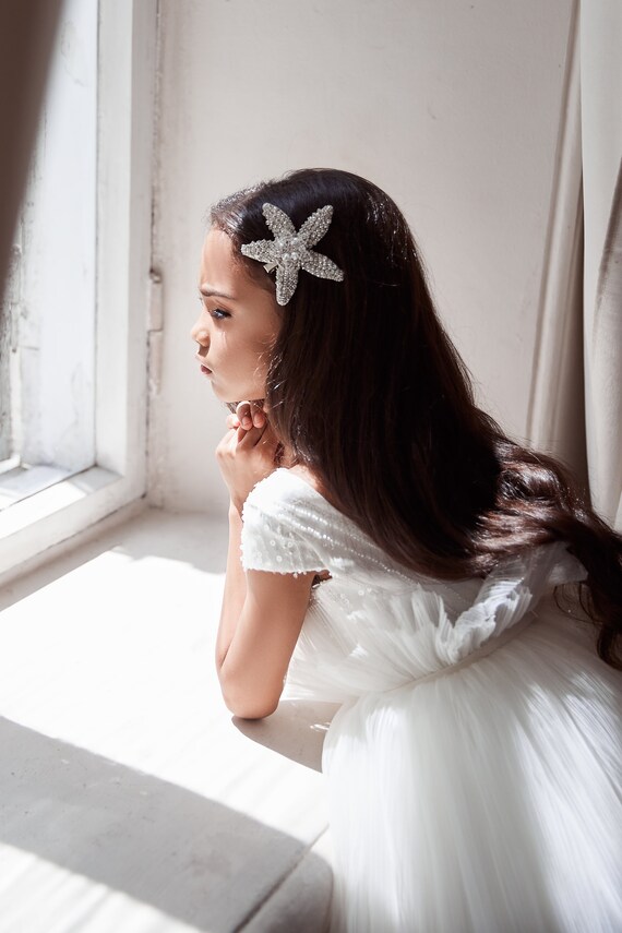 Lush Short Dress With a Pleated Tulle Skirt and Satin Bodice With