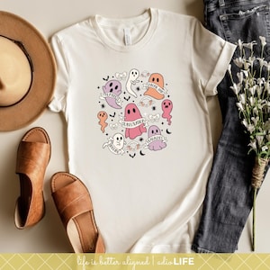 Fall Chiro Tee, Super Cute Autumn Subluxation Ghost T-shirt for Chiropractors