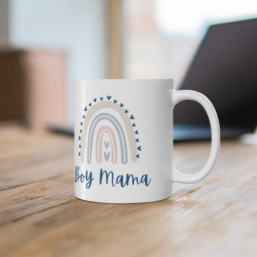 Boy Mom Mug Boy Mom Gifts Gift for Mom From Son Birthday Etsy