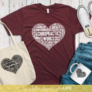 ChiropracTIC Works Shirt, Perfect Chiro Gift, Chiro Student Shirt, Chiro Patient Gift, Christmas Gift for Chiro, DC School T-Shirt