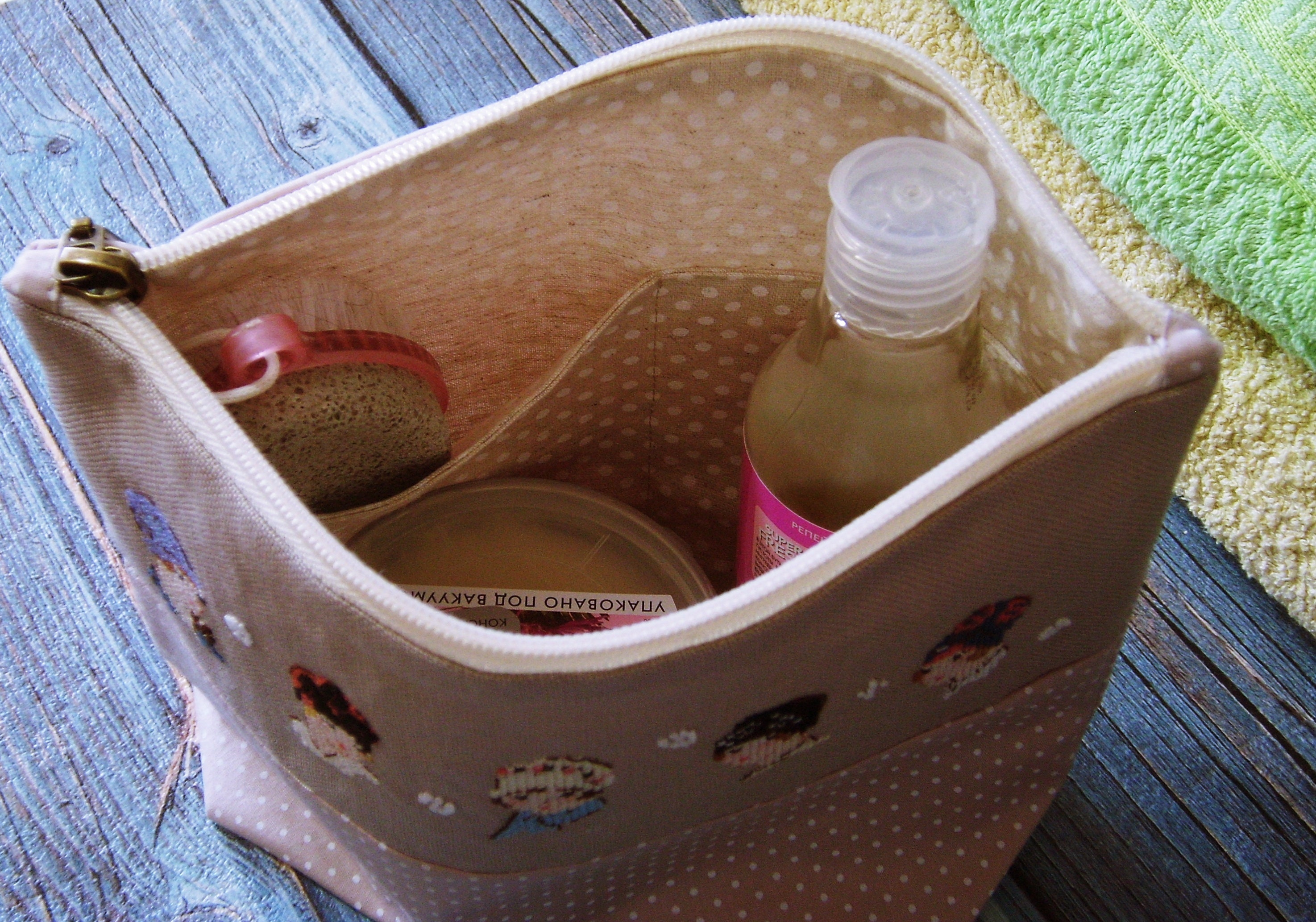 Embroidered toiletry bag Women's Toiletry Bag Zipper Etsy