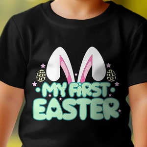 My 1st Easter T-Shirt, Baby Easter Shirt, My First Easter Tee, Easter TShirt | Baby&#39;s First Easter T Shirt, First Easter Shirt ,