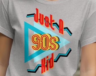 90's Kid Graphic Tee – Retro Nostalgic T-Shirt