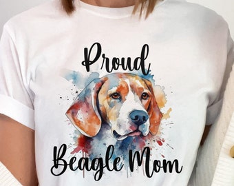 T-Shirt für stolze Beagle-Mama: Das perfekte Geschenk für Hundeliebhaber