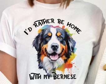 Shirt voor Berner sennen, hondenliefhebber T-shirt
