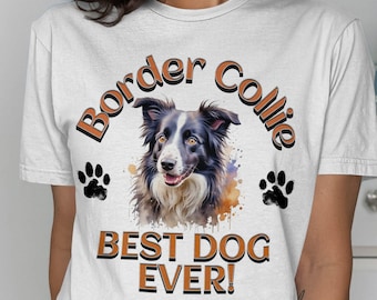 Border Collie T-Shirt, Dog Lover Tee