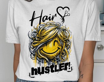 Hair Hustler T-shirt | Cadeau schoonheidsspecialist
