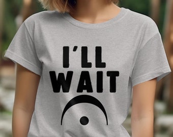 Camiseta para Professor de Música | Nota de Descanso "Eu Espero", Presente para Músico